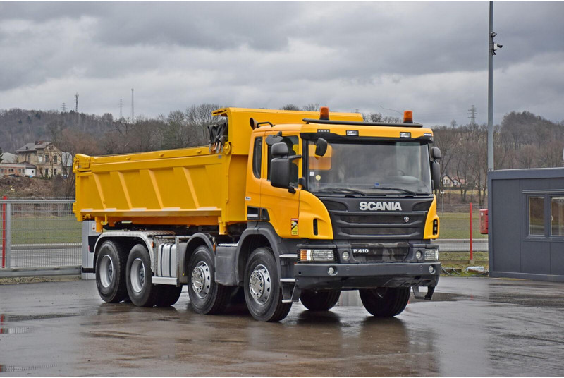 Scania P 410 - Kipper vrachtwagen: afbeelding 1 Scania P 410 - Kipper vrachtwagen: afbeelding 1