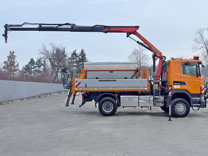 Scania R 420 Pritsche 4,15 m * PK 11002/FUNK * sandblaste - Vrachtwagen met open laadbak, Kraanwagen: afbeelding 5 Scania R 420 Pritsche 4,15 m * PK 11002/FUNK * sandblaste - Vrachtwagen met open laadbak, Kraanwagen: afbeelding 5