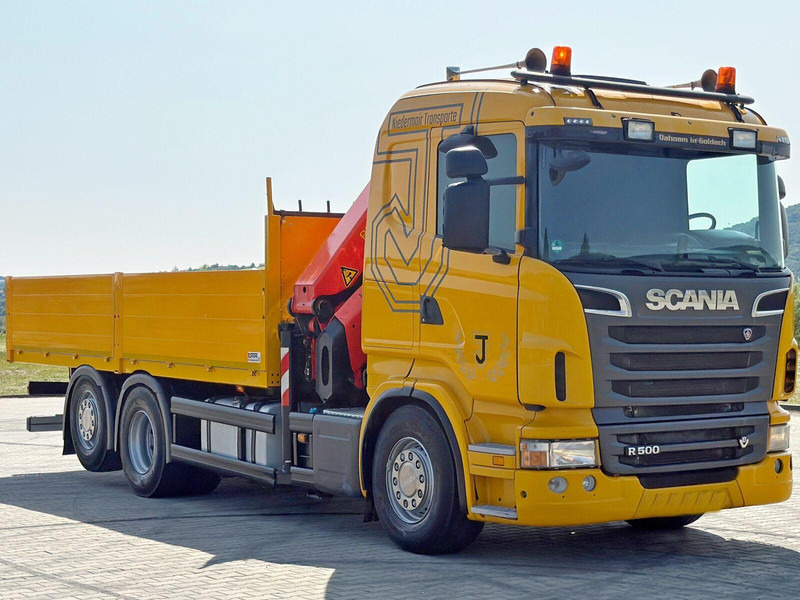 Scania R 500 * PK 26002 EH + FUNK * TOPZUSTAND - Vrachtwagen met open laadbak, Kraanwagen: afbeelding 3 Scania R 500 * PK 26002 EH + FUNK * TOPZUSTAND - Vrachtwagen met open laadbak, Kraanwagen: afbeelding 3