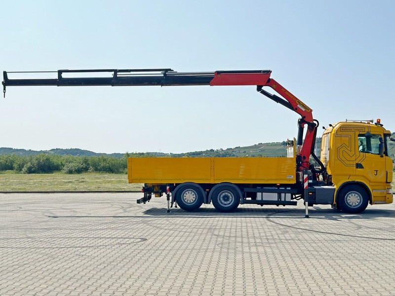 Scania R 500 * PK 26002 EH + FUNK * TOPZUSTAND - Vrachtwagen met open laadbak, Kraanwagen: afbeelding 5 Scania R 500 * PK 26002 EH + FUNK * TOPZUSTAND - Vrachtwagen met open laadbak, Kraanwagen: afbeelding 5