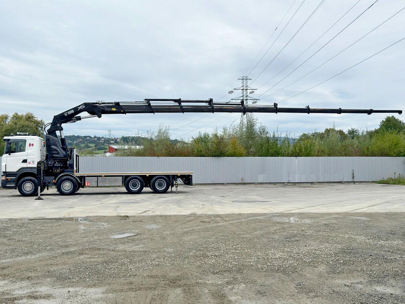 Scania R 620*PLATFORM 6,45m*HIAB 600 E - 9 + FUNK / 8x4 - Vrachtwagen met open laadbak, Kraanwagen: afbeelding 5 Scania R 620*PLATFORM 6,45m*HIAB 600 E - 9 + FUNK / 8x4 - Vrachtwagen met open laadbak, Kraanwagen: afbeelding 5