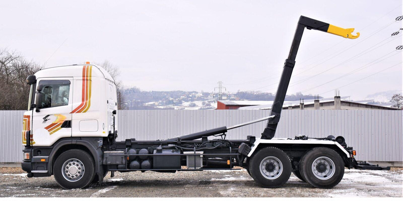 Scania R124 470 Abrollkipper * 6x2 * Motor Problem - Haakarmsysteem vrachtwagen: afbeelding 5 Scania R124 470 Abrollkipper * 6x2 * Motor Problem - Haakarmsysteem vrachtwagen: afbeelding 5