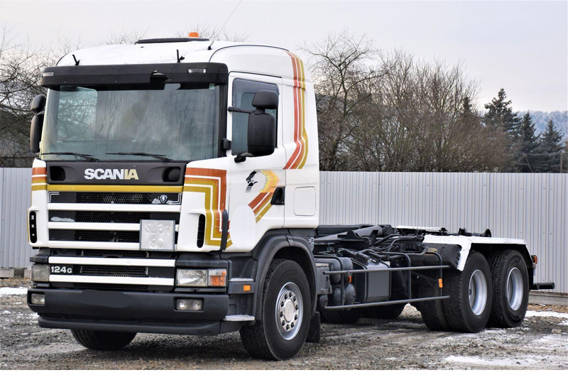 Scania R124 470 Abrollkipper * 6x2 * Motor Problem - Haakarmsysteem vrachtwagen: afbeelding 4 Scania R124 470 Abrollkipper * 6x2 * Motor Problem - Haakarmsysteem vrachtwagen: afbeelding 4