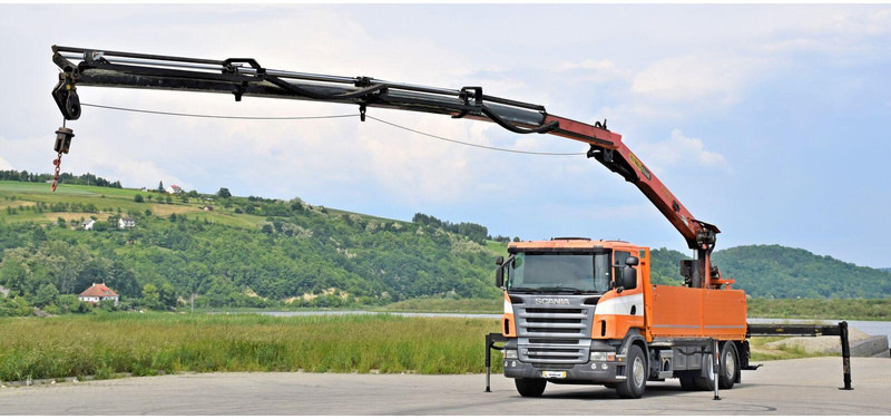 Scania R400 Pritsche 6,80m - Vrachtwagen met open laadbak, Kraanwagen: afbeelding 2 Scania R400 Pritsche 6,80m - Vrachtwagen met open laadbak, Kraanwagen: afbeelding 2
