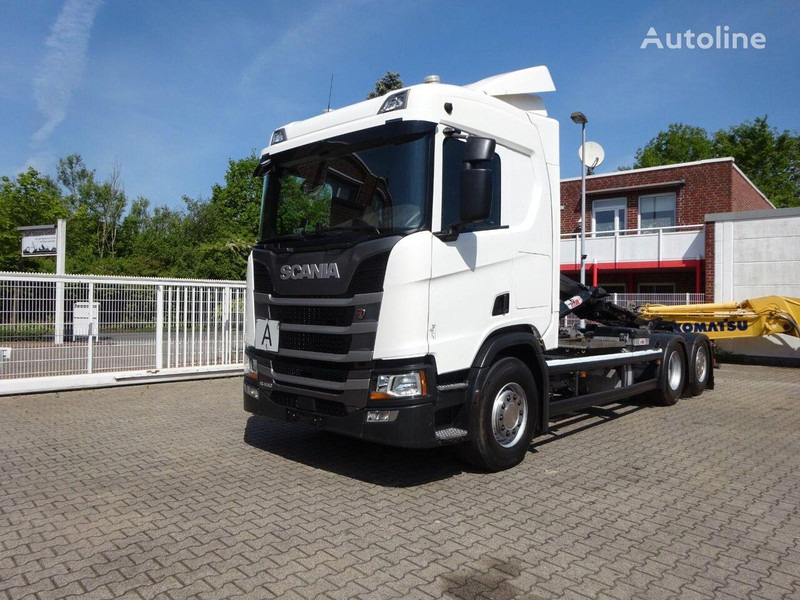Scania R450 Hook lift truck 6x2 - Haakarmsysteem vrachtwagen: afbeelding 1 Scania R450 Hook lift truck 6x2 - Haakarmsysteem vrachtwagen: afbeelding 1
