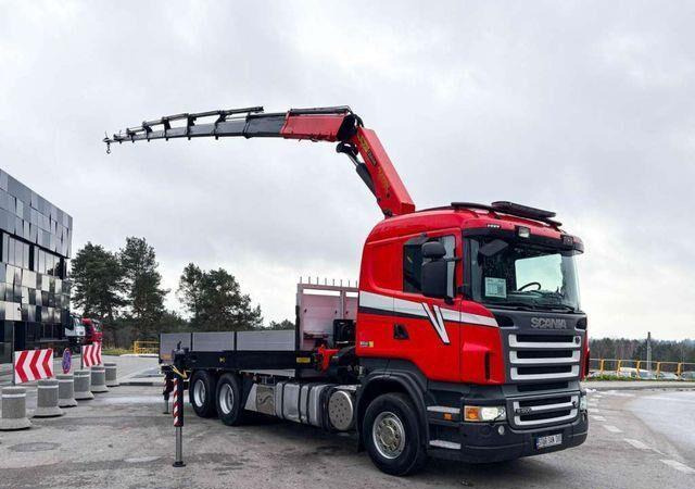 Scania R500 6x2 PALFINGER PK 29002 Crane Kran - Vrachtwagen met open laadbak, Kraanwagen: afbeelding 2 Scania R500 6x2 PALFINGER PK 29002 Crane Kran - Vrachtwagen met open laadbak, Kraanwagen: afbeelding 2