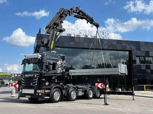 Scania R560 8x2 PALFINGER PK 92002 SH Fly Jib Winch 5t - Vrachtwagen met open laadbak, Kraanwagen: afbeelding 2 Scania R560 8x2 PALFINGER PK 92002 SH Fly Jib Winch 5t - Vrachtwagen met open laadbak, Kraanwagen: afbeelding 2