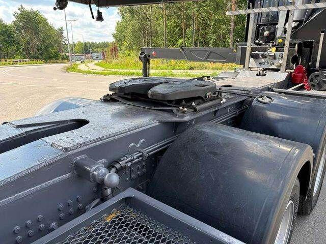 Vrachtwagen met open laadbak, Kraanwagen Scania R560 8x2 PALFINGER PK 92002 SH Fly Jib Winch 5t: afbeelding 15