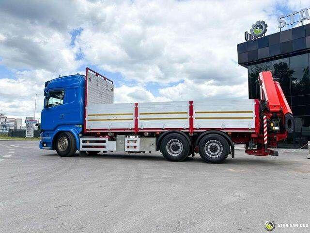 Scania R730 - Vrachtwagen met open laadbak, Kraanwagen: afbeelding 4 Scania R730 - Vrachtwagen met open laadbak, Kraanwagen: afbeelding 4
