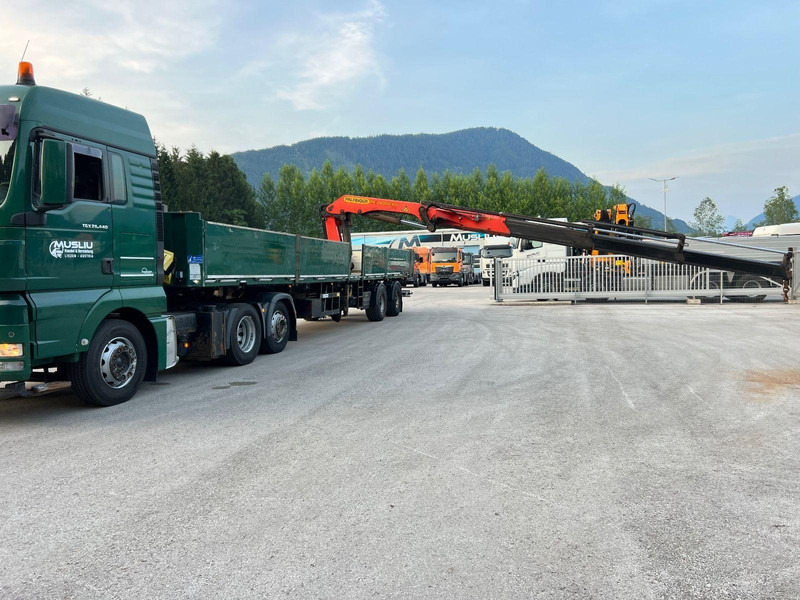 MAN TGX 26.440 6x2 + Flatbed semi trailer + Crane PK26002 - Trekker: afbeelding 5 MAN TGX 26.440 6x2 + Flatbed semi trailer + Crane PK26002 - Trekker: afbeelding 5