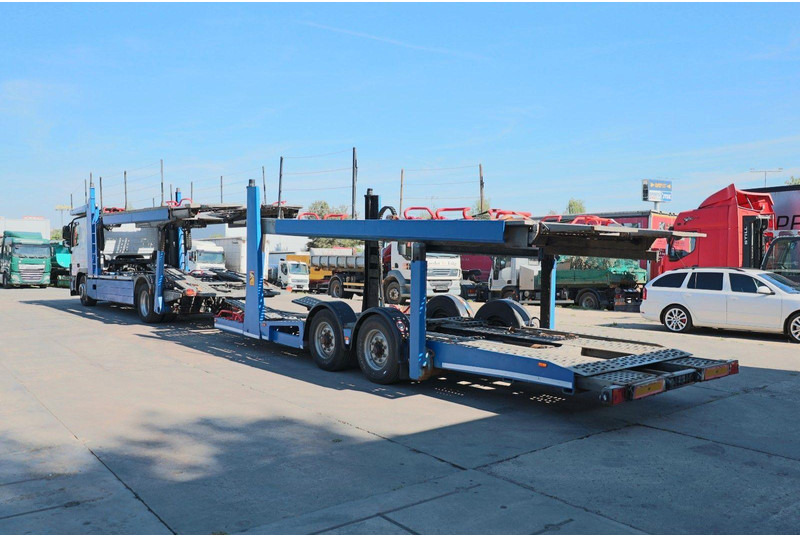 Mercedes-Benz Actros 1841 Car transporter + Trailer - Trekker: afbeelding 2 Mercedes-Benz Actros 1841 Car transporter + Trailer - Trekker: afbeelding 2