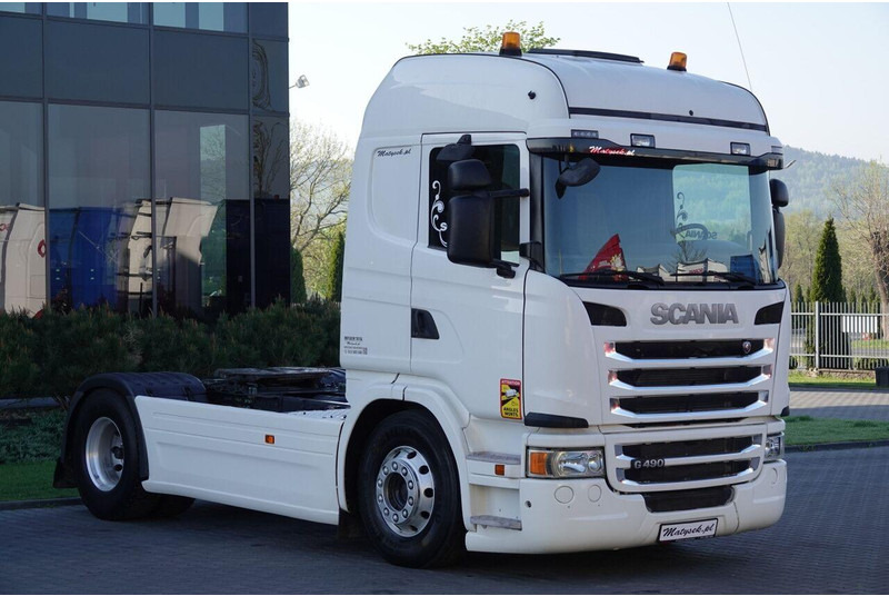 Scania G 490 / RETARDER / HIGHLINE / ALUFELGI / SPROWADZONA - Trekker: afbeelding 2 Scania G 490 / RETARDER / HIGHLINE / ALUFELGI / SPROWADZONA - Trekker: afbeelding 2