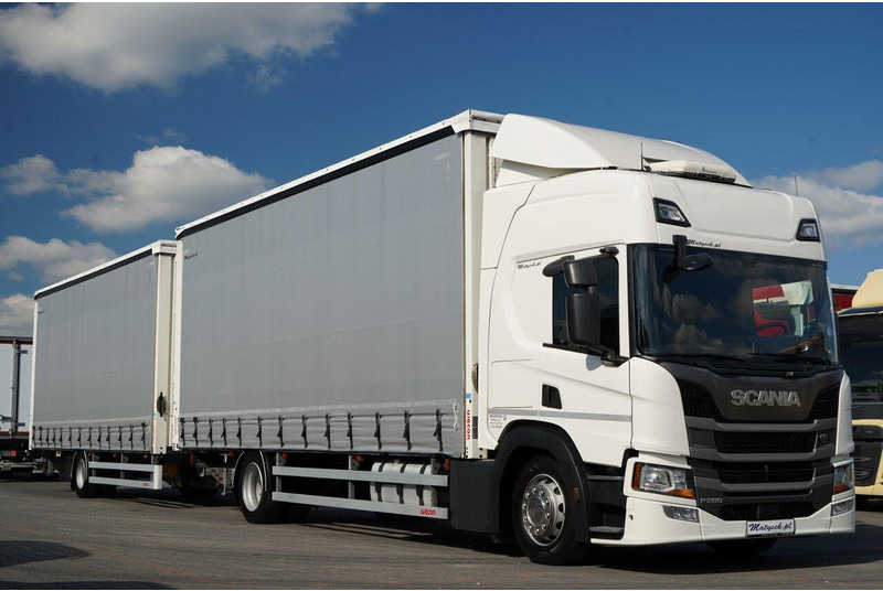 Scania P 280 / TANDEM / 4X2 / MEGA / I-PARK COOL / PRZYCZEPA WECON / S - Trekker: afbeelding 1 Scania P 280 / TANDEM / 4X2 / MEGA / I-PARK COOL / PRZYCZEPA WECON / S - Trekker: afbeelding 1