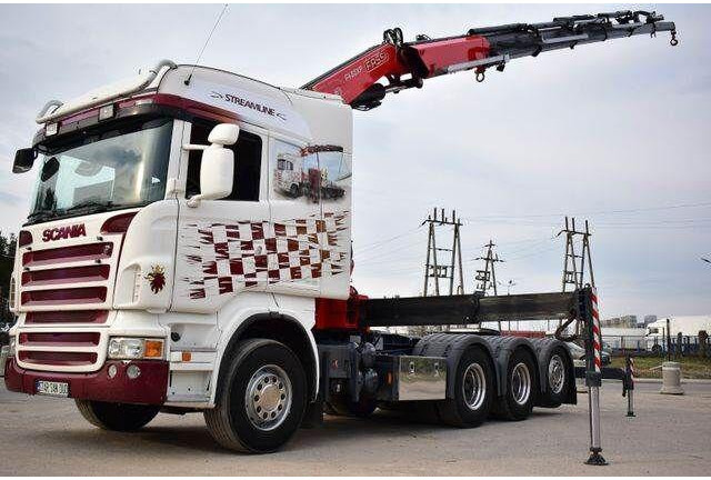Scania R 480 8x4 FASSI 455 EURO 5 KRAN CRAN - Trekker: afbeelding 2 Scania R 480 8x4 FASSI 455 EURO 5 KRAN CRAN - Trekker: afbeelding 2
