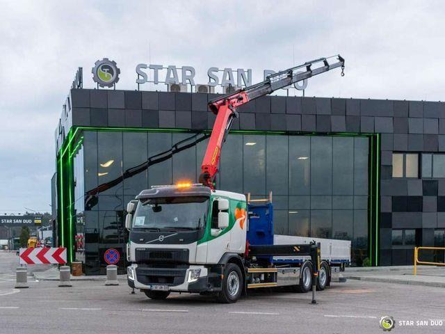 Volvo FE 360 6x2 PALFINGER PK 18502 SH Crane Kran - Vrachtwagen met open laadbak, Kraanwagen: afbeelding 4 Volvo FE 360 6x2 PALFINGER PK 18502 SH Crane Kran - Vrachtwagen met open laadbak, Kraanwagen: afbeelding 4