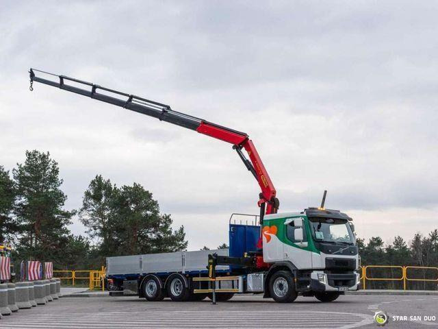 Volvo FE 360 6x2 PALFINGER PK 18502 SH Crane Kran - Vrachtwagen met open laadbak, Kraanwagen: afbeelding 2 Volvo FE 360 6x2 PALFINGER PK 18502 SH Crane Kran - Vrachtwagen met open laadbak, Kraanwagen: afbeelding 2