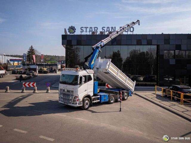 Volvo FH 16.550 8x4 Palfinger PK 34002-SH Crane Kippe - Kipper vrachtwagen, Kraanwagen: afbeelding 3 Volvo FH 16.550 8x4 Palfinger PK 34002-SH Crane Kippe - Kipper vrachtwagen, Kraanwagen: afbeelding 3