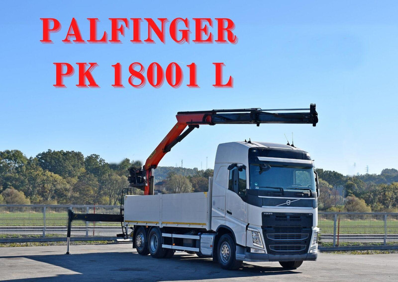 Volvo FH 420 - Vrachtwagen met open laadbak, Kraanwagen: afbeelding 1 Volvo FH 420 - Vrachtwagen met open laadbak, Kraanwagen: afbeelding 1