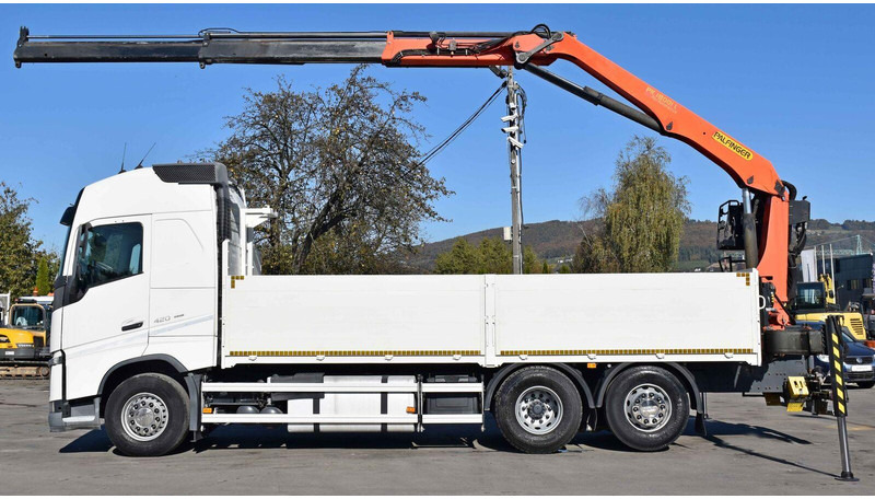 Volvo FH 420 - Vrachtwagen met open laadbak, Kraanwagen: afbeelding 5 Volvo FH 420 - Vrachtwagen met open laadbak, Kraanwagen: afbeelding 5