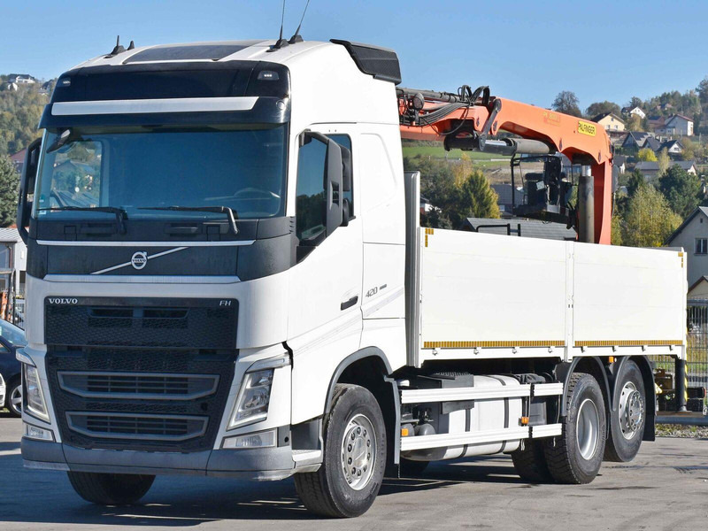 Volvo FH 420 - Vrachtwagen met open laadbak, Kraanwagen: afbeelding 4 Volvo FH 420 - Vrachtwagen met open laadbak, Kraanwagen: afbeelding 4