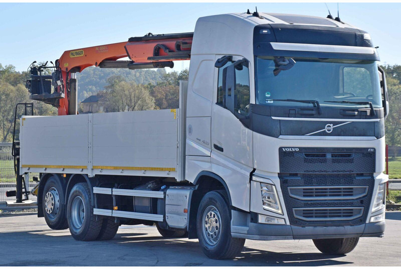 Volvo FH 420 - Vrachtwagen met open laadbak, Kraanwagen: afbeelding 3 Volvo FH 420 - Vrachtwagen met open laadbak, Kraanwagen: afbeelding 3