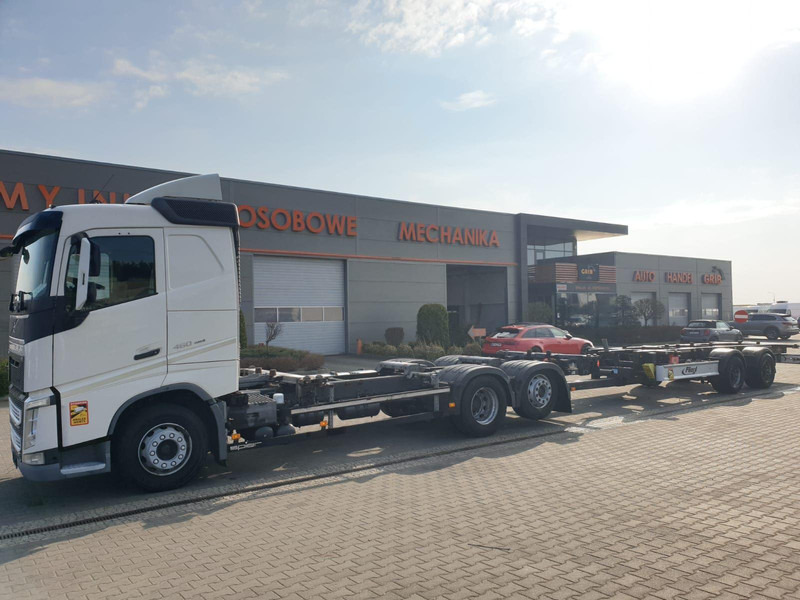 Volvo FH 460 EURO 6 BDF SWAP CHASSIS + TRAILER FLIEGL TWP180 - Chassis vrachtwagen: afbeelding 2 Volvo FH 460 EURO 6 BDF SWAP CHASSIS + TRAILER FLIEGL TWP180 - Chassis vrachtwagen: afbeelding 2