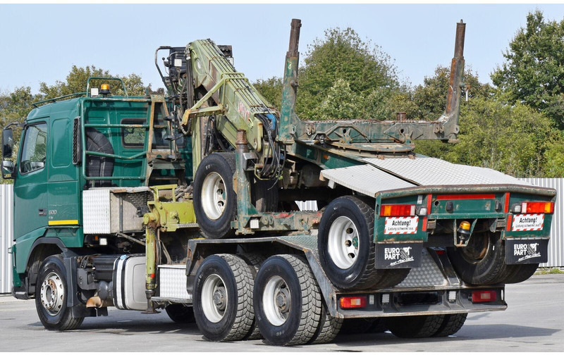 Volvo FH 500 * LOGLIFT F251 S80A + Anhänger /6x4 - Houttransport, Kraanwagen: afbeelding 5 Volvo FH 500 * LOGLIFT F251 S80A + Anhänger /6x4 - Houttransport, Kraanwagen: afbeelding 5