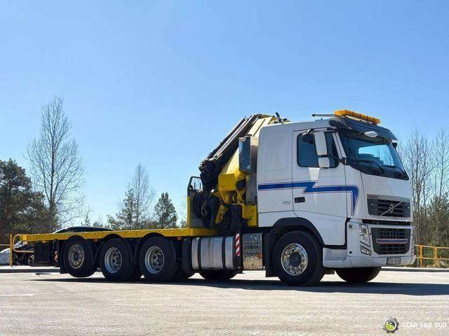 Volvo FH 520 8x4 HMF ODIN K6 EURO 5 FLY JIB Crane - Vrachtwagen met open laadbak, Kraanwagen: afbeelding 5 Volvo FH 520 8x4 HMF ODIN K6 EURO 5 FLY JIB Crane - Vrachtwagen met open laadbak, Kraanwagen: afbeelding 5