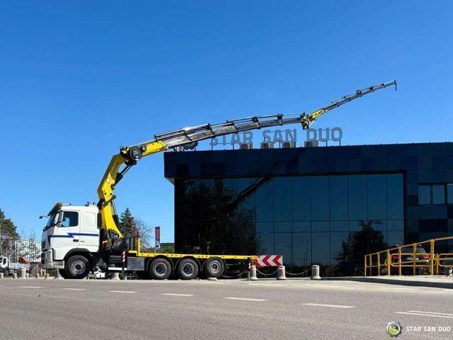 Volvo FH 520 8x4 HMF ODIN K6 EURO 5 FLY JIB Crane - Vrachtwagen met open laadbak, Kraanwagen: afbeelding 3 Volvo FH 520 8x4 HMF ODIN K6 EURO 5 FLY JIB Crane - Vrachtwagen met open laadbak, Kraanwagen: afbeelding 3