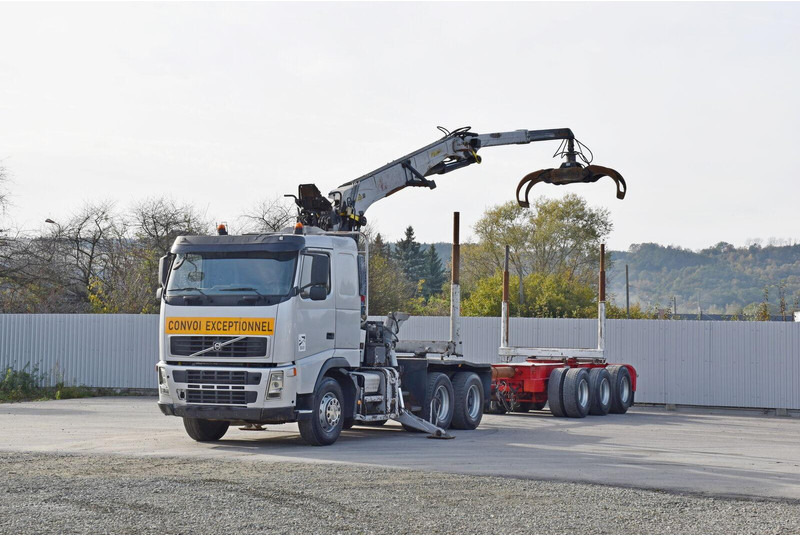 Volvo FH 520 * EPSILON E260L83 * Anhänger /6x4 - Houttransport, Kraanwagen: afbeelding 2 Volvo FH 520 * EPSILON E260L83 * Anhänger /6x4 - Houttransport, Kraanwagen: afbeelding 2