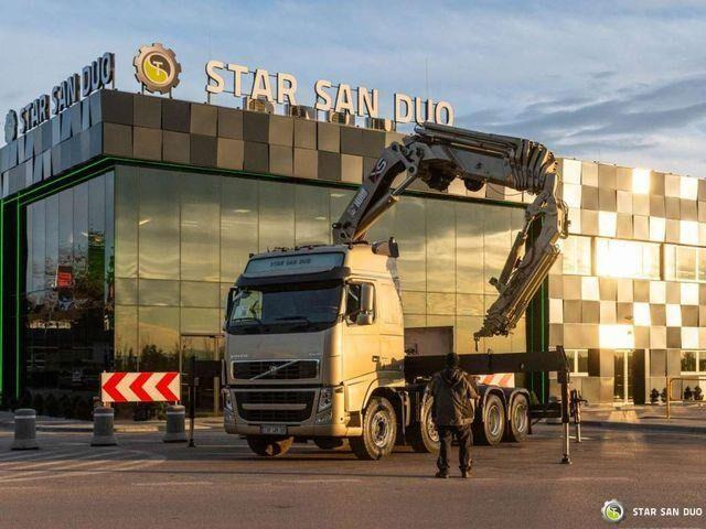 Volvo FH540 8x4 HIAB 477 E-6XS Crane Fly Jib Winch - Chassis vrachtwagen, Kraanwagen: afbeelding 5 Volvo FH540 8x4 HIAB 477 E-6XS Crane Fly Jib Winch - Chassis vrachtwagen, Kraanwagen: afbeelding 5