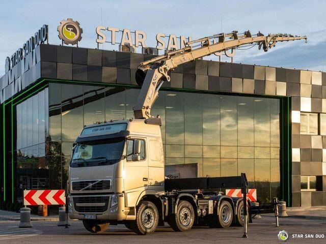 Volvo FH540 8x4 HIAB 477 E-6XS Crane Fly Jib Winch - Chassis vrachtwagen, Kraanwagen: afbeelding 1 Volvo FH540 8x4 HIAB 477 E-6XS Crane Fly Jib Winch - Chassis vrachtwagen, Kraanwagen: afbeelding 1