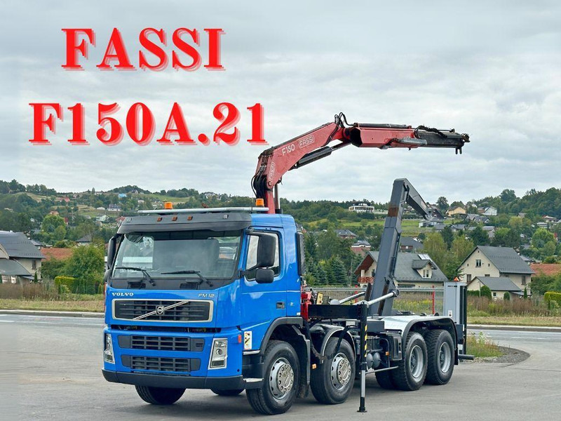 Volvo FM 12.420 * FASSI F150A.21 * 8x4 * TOP - Haakarmsysteem vrachtwagen, Kraanwagen: afbeelding 1 Volvo FM 12.420 * FASSI F150A.21 * 8x4 * TOP - Haakarmsysteem vrachtwagen, Kraanwagen: afbeelding 1