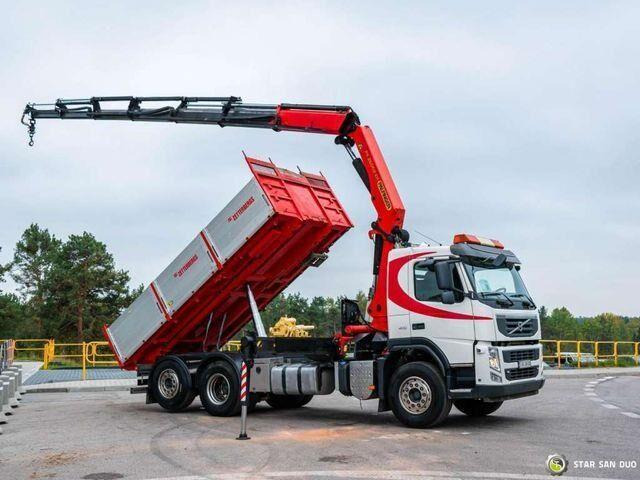 Volvo FM 410 6x2 PALFINGER PK 26002 EH Crane Tipper - Kipper vrachtwagen, Kraanwagen: afbeelding 2 Volvo FM 410 6x2 PALFINGER PK 26002 EH Crane Tipper - Kipper vrachtwagen, Kraanwagen: afbeelding 2