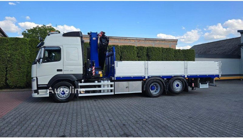 Volvo FM 500 - Flatbed+crane 6x2 - Vrachtwagen met open laadbak, Kraanwagen: afbeelding 3 Volvo FM 500 - Flatbed+crane 6x2 - Vrachtwagen met open laadbak, Kraanwagen: afbeelding 3