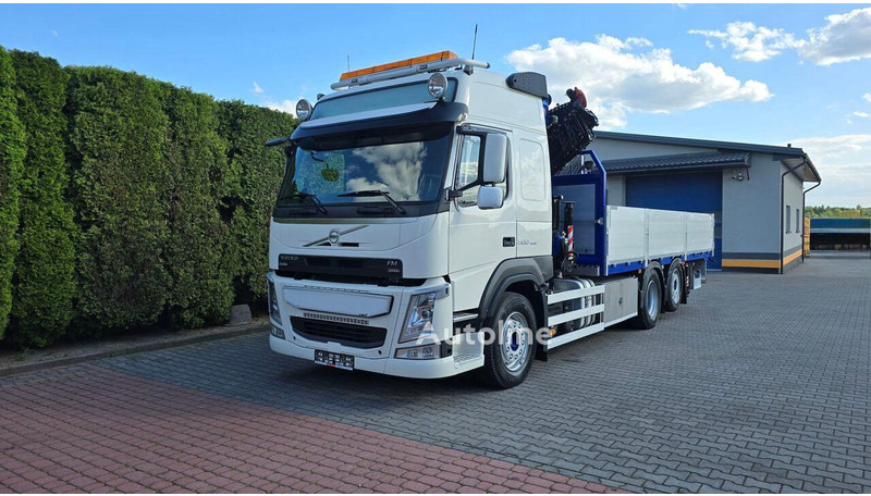 Volvo FM 500 - Flatbed+crane 6x2 - Vrachtwagen met open laadbak, Kraanwagen: afbeelding 1 Volvo FM 500 - Flatbed+crane 6x2 - Vrachtwagen met open laadbak, Kraanwagen: afbeelding 1