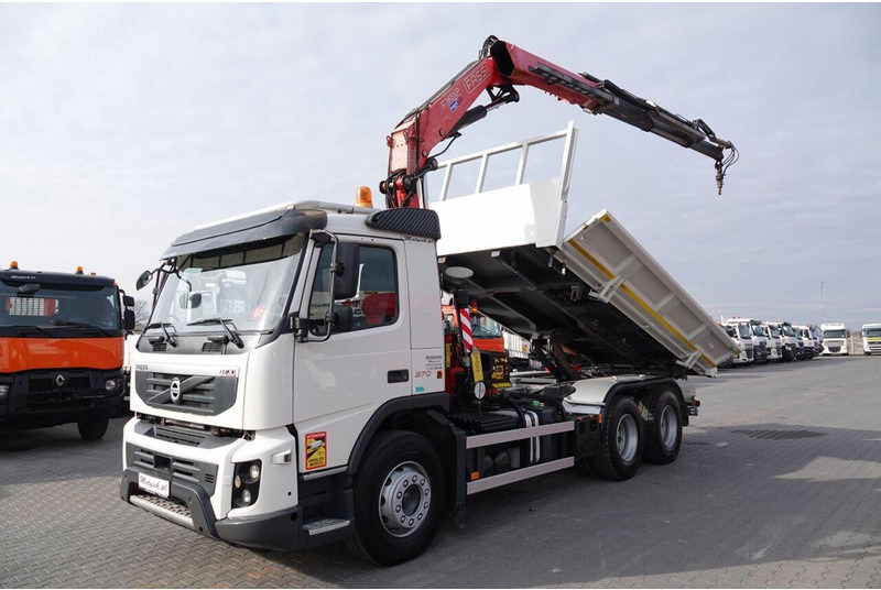 Volvo FMX 370 / 6X4 / WYWROTKA + HDS FASSI F165XP / MAX UDŹWIG 5200KG - Kipper vrachtwagen: afbeelding 2 Volvo FMX 370 / 6X4 / WYWROTKA + HDS FASSI F165XP / MAX UDŹWIG 5200KG - Kipper vrachtwagen: afbeelding 2