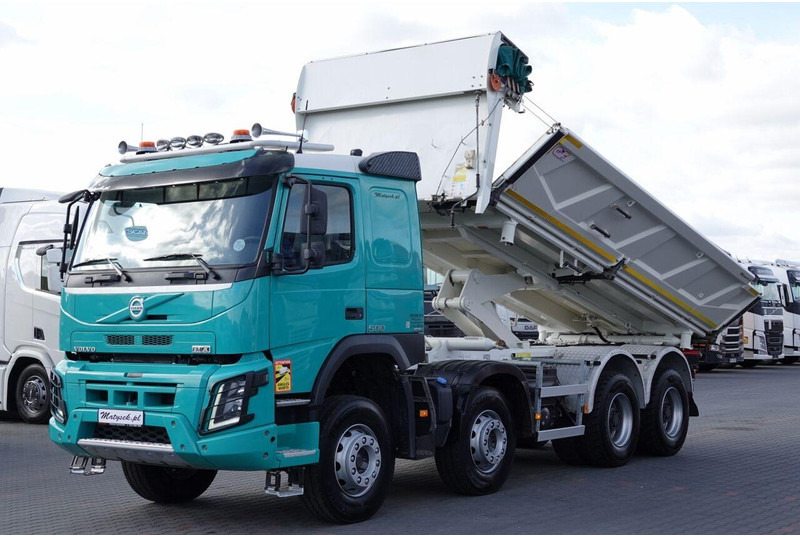 Volvo FMX 500 / 8x4 / HYDROBURTA / BORDMATIC / 2016 ROK / EURO 6 / PO - Kipper vrachtwagen: afbeelding 1 Volvo FMX 500 / 8x4 / HYDROBURTA / BORDMATIC / 2016 ROK / EURO 6 / PO - Kipper vrachtwagen: afbeelding 1