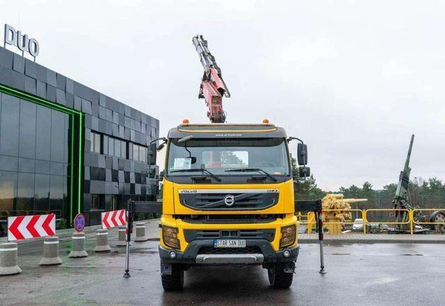 Volvo FMX330 4x4 FASSI F135A2.23 Crane Kran - Vrachtwagen met open laadbak, Kraanwagen: afbeelding 5 Volvo FMX330 4x4 FASSI F135A2.23 Crane Kran - Vrachtwagen met open laadbak, Kraanwagen: afbeelding 5