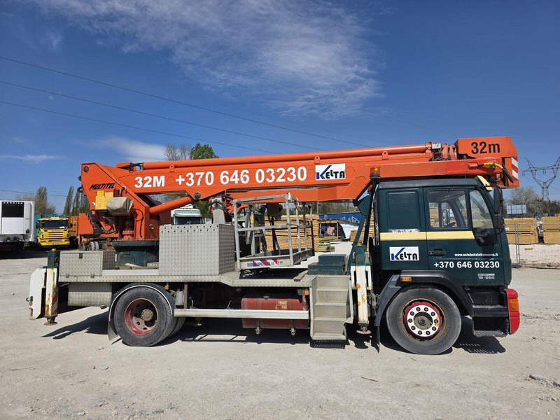 MAN 18.264 Multitel ALU 32m - Vrachtwagen, Kraanwagen: afbeelding 4 MAN 18.264 Multitel ALU 32m - Vrachtwagen, Kraanwagen: afbeelding 4