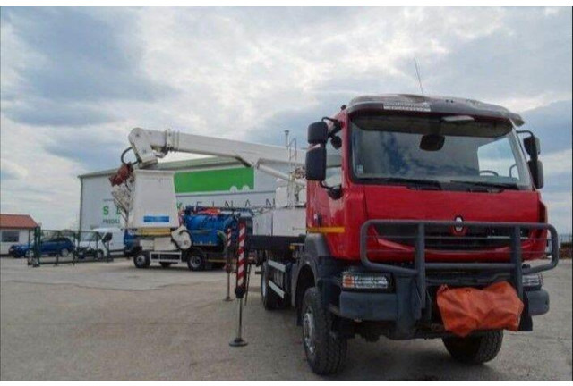 Renault KERAX 410.19 4x4 Emelőkosaras Cela 17m - Vrachtwagen, Kraanwagen: afbeelding 1 Renault KERAX 410.19 4x4 Emelőkosaras Cela 17m - Vrachtwagen, Kraanwagen: afbeelding 1