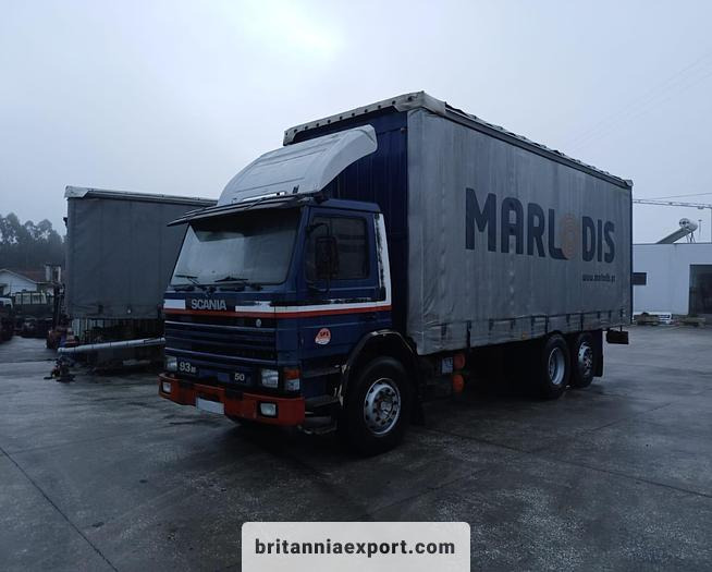 SCANIA P 93M 250 | 6X2 8 tyres | Manual injector pump | - Schuifzeilen vrachtwagen: afbeelding 2 SCANIA P 93M 250 | 6X2 8 tyres | Manual injector pump | - Schuifzeilen vrachtwagen: afbeelding 2
