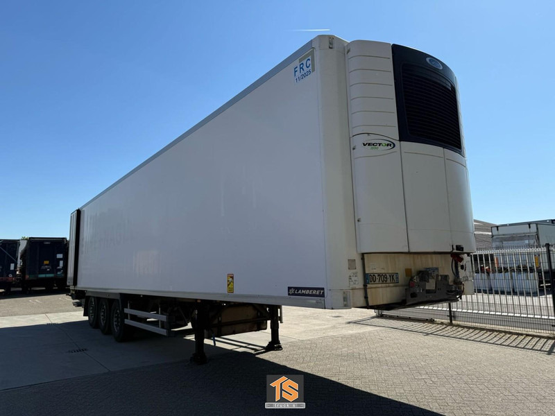 LAMBERET LVF S 3F KOELER/REEFER/KUHLKOFFER - CARRIER VECTOR 1550 - APK/TUV 01/2026 - TOP! - Koelwagen oplegger: afbeelding 1 LAMBERET LVF S 3F KOELER/REEFER/KUHLKOFFER - CARRIER VECTOR 1550 - APK/TUV 01/2026 - TOP! - Koelwagen oplegger: afbeelding 1