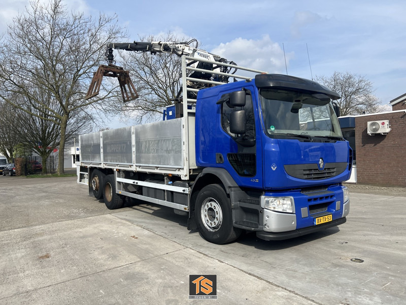 Renault PREMIUM LANDER 430.26 6X2 EL 2M ROLLKRAN - Kennis R16/7 - NL TOP TRUCK - Vrachtwagen met open laadbak, Kraanwagen: afbeelding 2 Renault PREMIUM LANDER 430.26 6X2 EL 2M ROLLKRAN - Kennis R16/7 - NL TOP TRUCK - Vrachtwagen met open laadbak, Kraanwagen: afbeelding 2