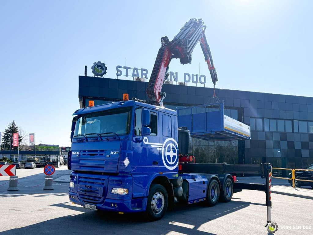 DAF XF 105.510 6x4 FASSI 450 FLY JIB Winch 5th - Kraanwagen: afbeelding 1 DAF XF 105.510 6x4 FASSI 450 FLY JIB Winch 5th - Kraanwagen: afbeelding 1