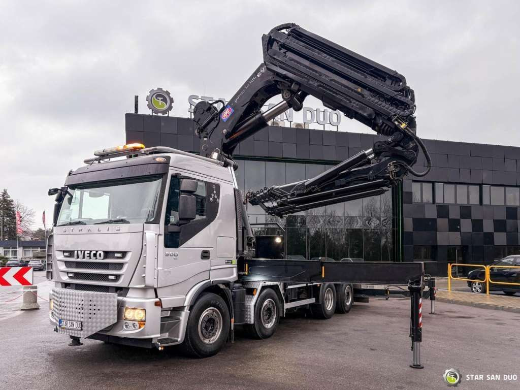 Iveco STRALIS AS320S50Y 8x2 HMF 8520-0K6 FLY JIB Winc - Kraanwagen: afbeelding 2 Iveco STRALIS AS320S50Y 8x2 HMF 8520-0K6 FLY JIB Winc - Kraanwagen: afbeelding 2