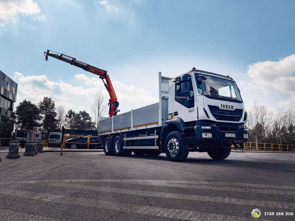 Iveco TRAKKER 450 6x4 PALFINGER PK 18502 SH Rotator - Kraanwagen: afbeelding 4 Iveco TRAKKER 450 6x4 PALFINGER PK 18502 SH Rotator - Kraanwagen: afbeelding 4
