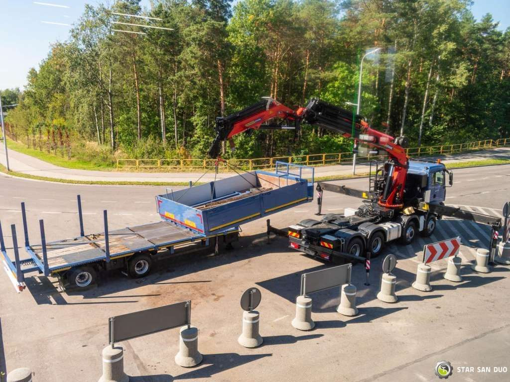 MAN TGA 35.440 8X6H PALFINGER 60002 Semi-trailer - Kraanwagen: afbeelding 4 MAN TGA 35.440 8X6H PALFINGER 60002 Semi-trailer - Kraanwagen: afbeelding 4