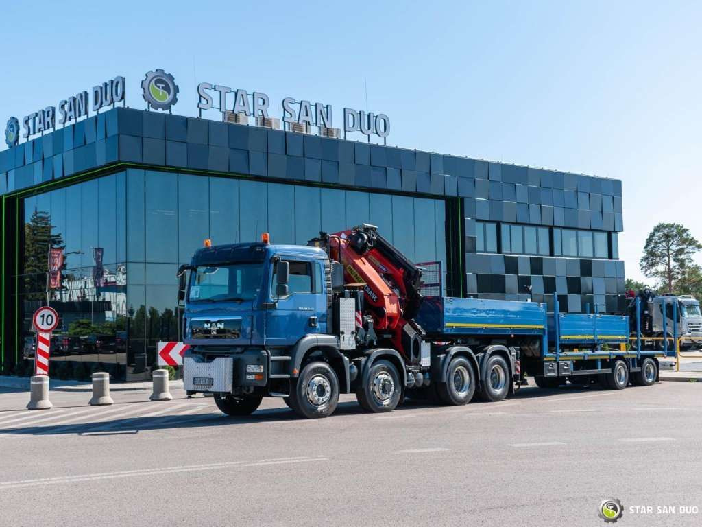 MAN TGA 35.440 8X6H PALFINGER 60002 Semi-trailer - Kraanwagen: afbeelding 5 MAN TGA 35.440 8X6H PALFINGER 60002 Semi-trailer - Kraanwagen: afbeelding 5