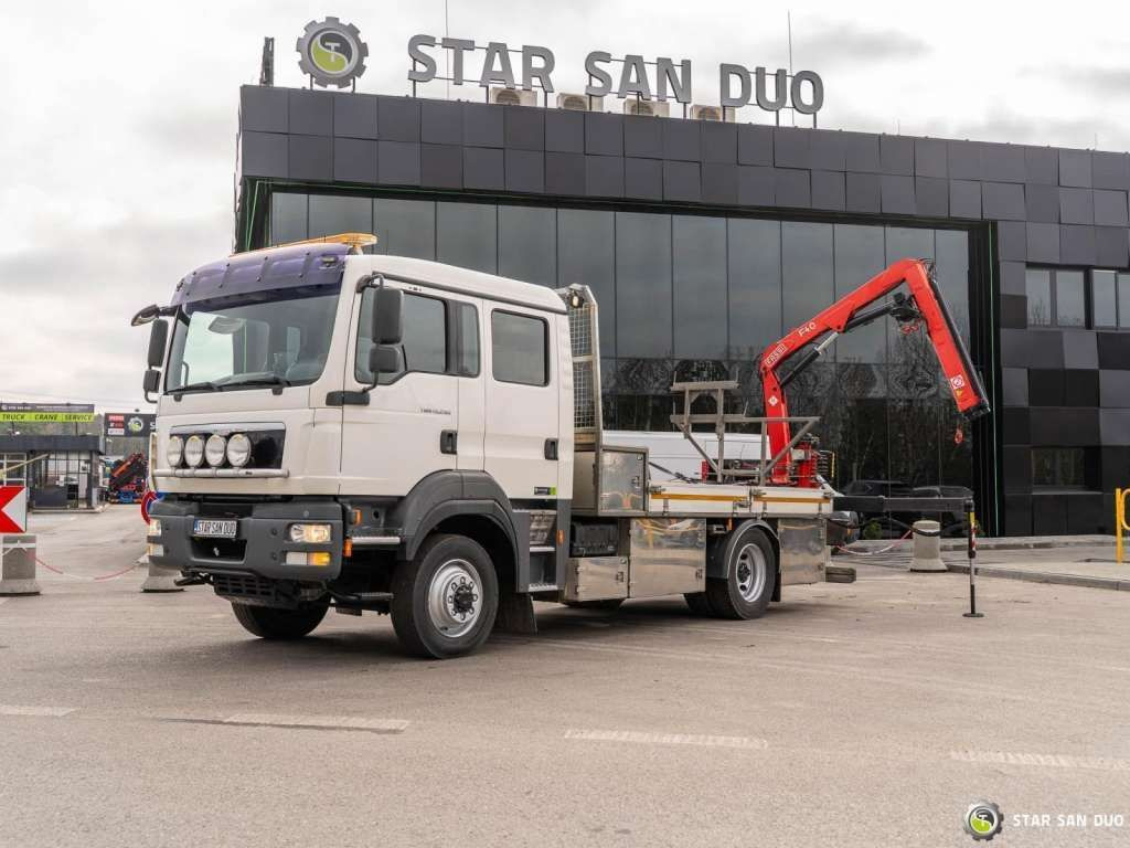 MAN TGM 13.290 4x4 FASSI F40B22 Crane Camper DOKA - Kraanwagen: afbeelding 1 MAN TGM 13.290 4x4 FASSI F40B22 Crane Camper DOKA - Kraanwagen: afbeelding 1